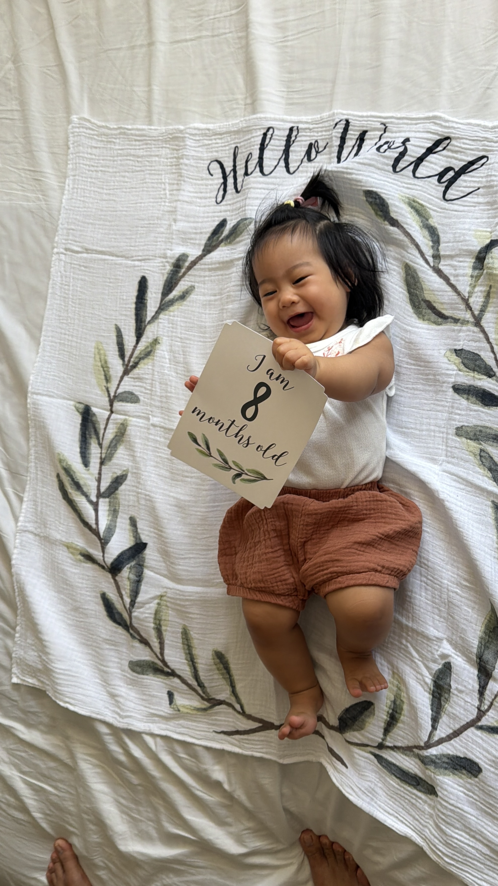 Olivia at 8 months