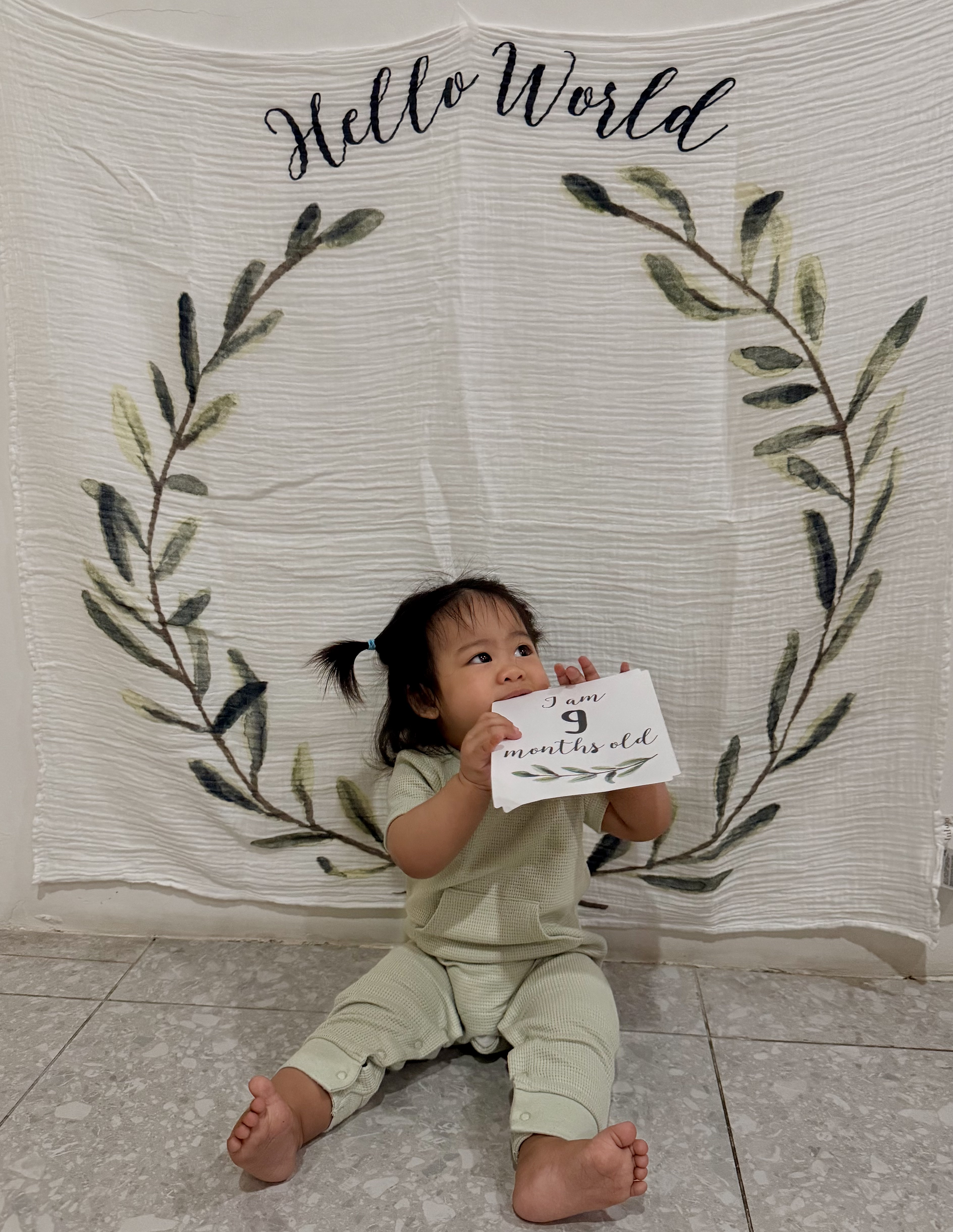 Olivia at 9 months